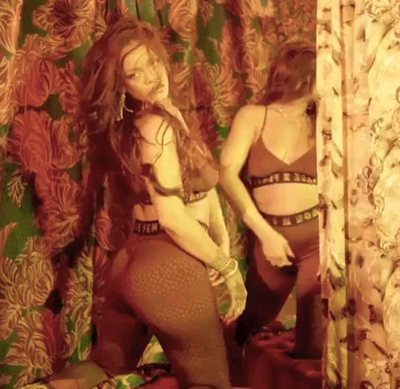 Rihanna's Thick Ass Tease in Lingerie 🔥🍑