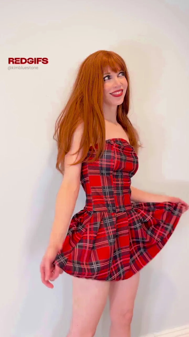 Go ahead and look up my skirt you perv