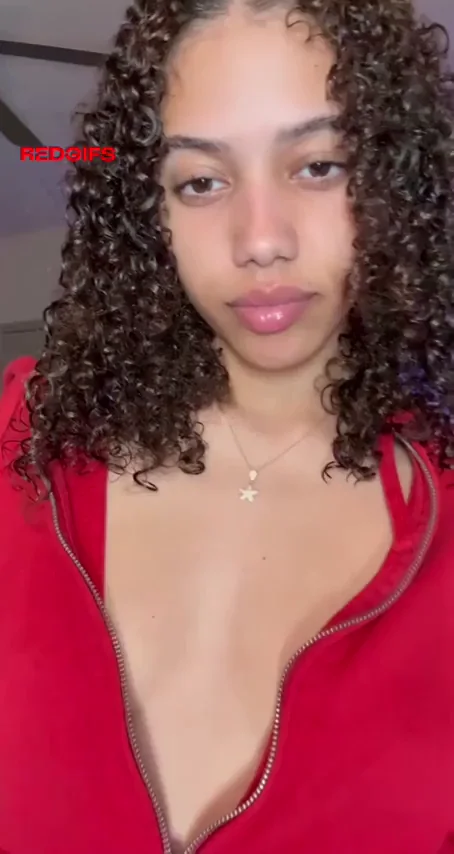 Revealing my small perky tits