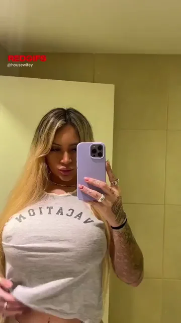 Making my huge tits bounce