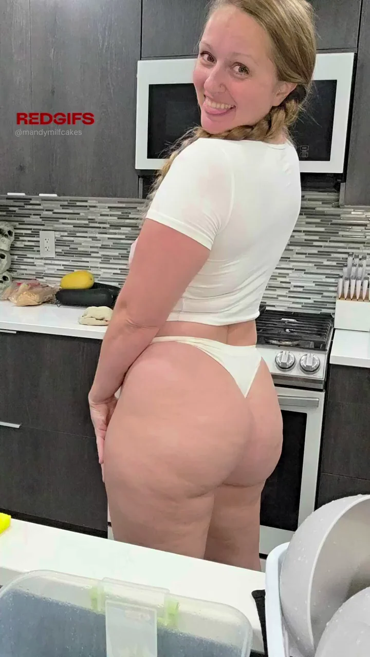 Getting wet doing dishes