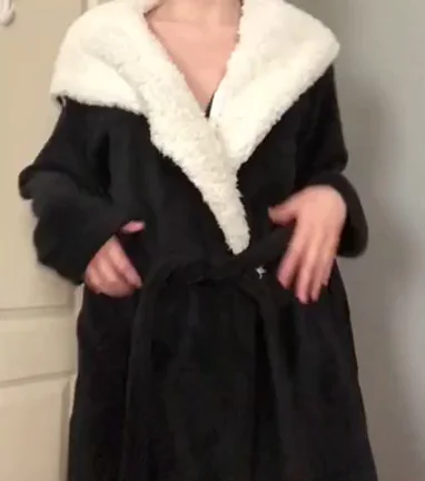 Stripping Fur Coat for Slutty Lingerie Tease 🔥 [OC]