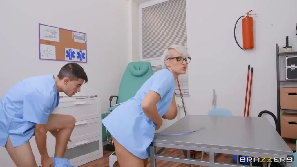 Pawg Nurse Gets Anal Fucked