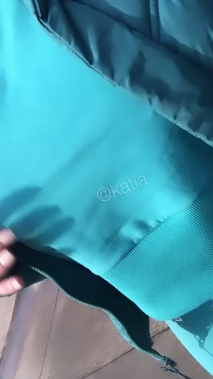 Mask on, tits out