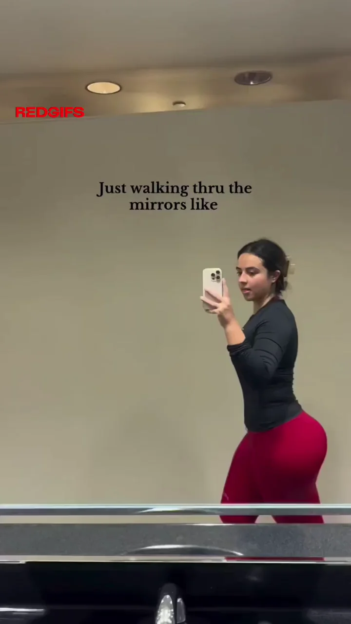 Red leggings