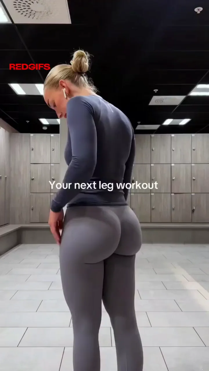 💦 TikTok Thot's Massive Glutes in Leg Day Tease 🔥