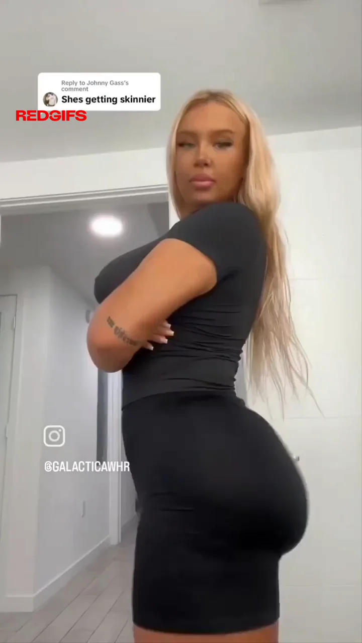 Skinnier Thot's Juicy Ass & Tits Tease 🔥🍑