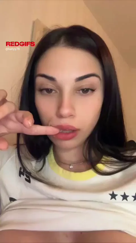 Innocent face naughty tits