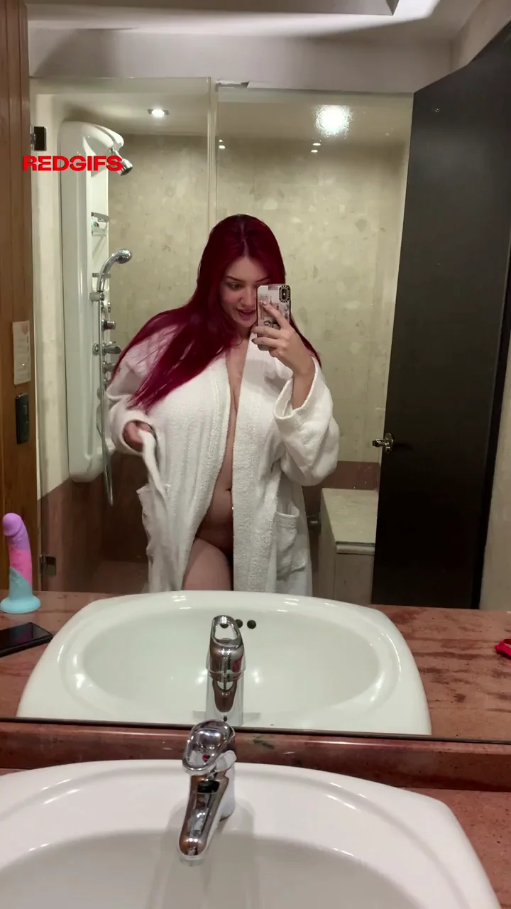 i was just hiding two big natural surprises (reveal)