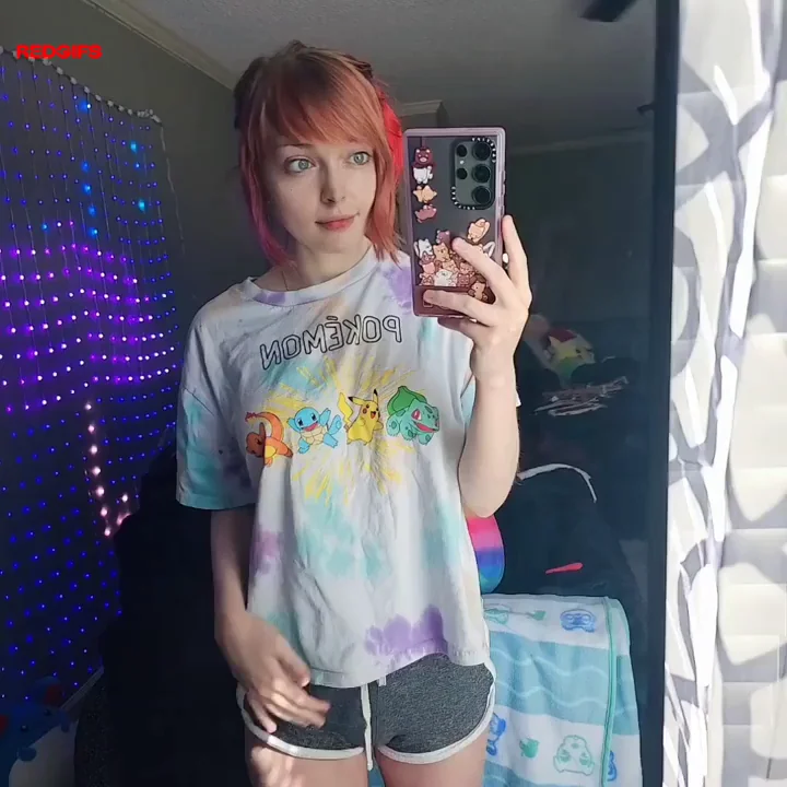 Cute Redhead Tease Asks: Daddies Over 40, Wanna Fuck These Tits?