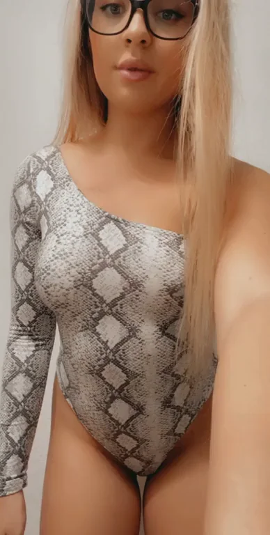 Wait until I turn around and undo my bodysuit...?