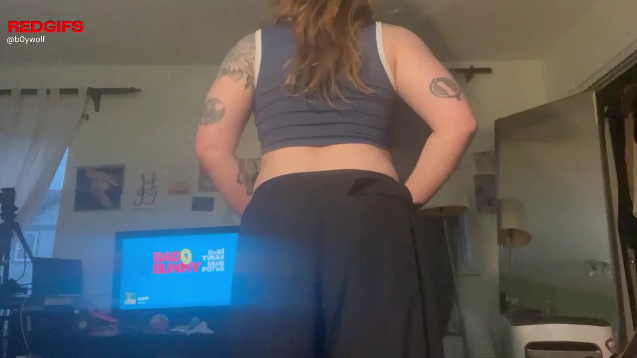 Pants down