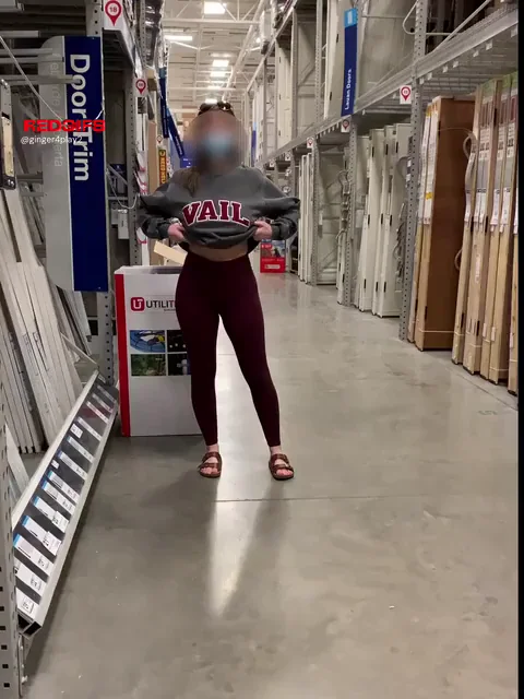 Would you risk it all to watch me tease in the aisles