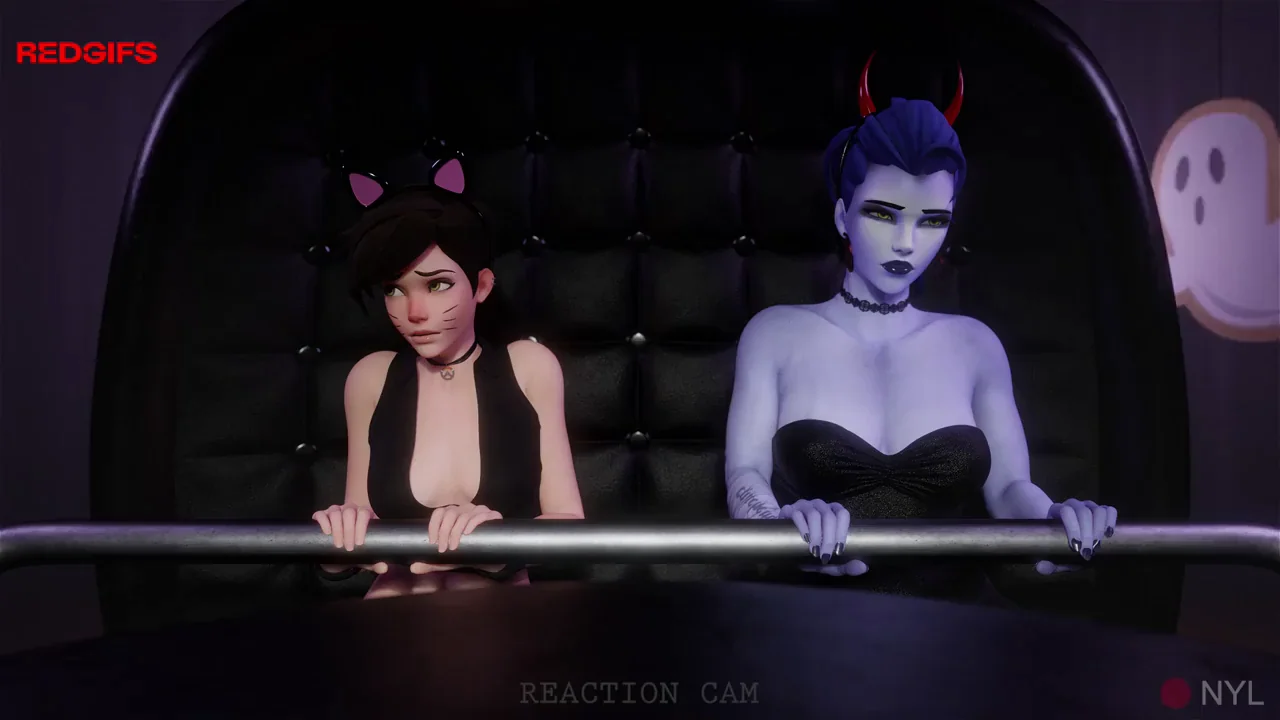 Tracer and Widowmaker caught fucking on reaction cam (NYL) [Overwatch]