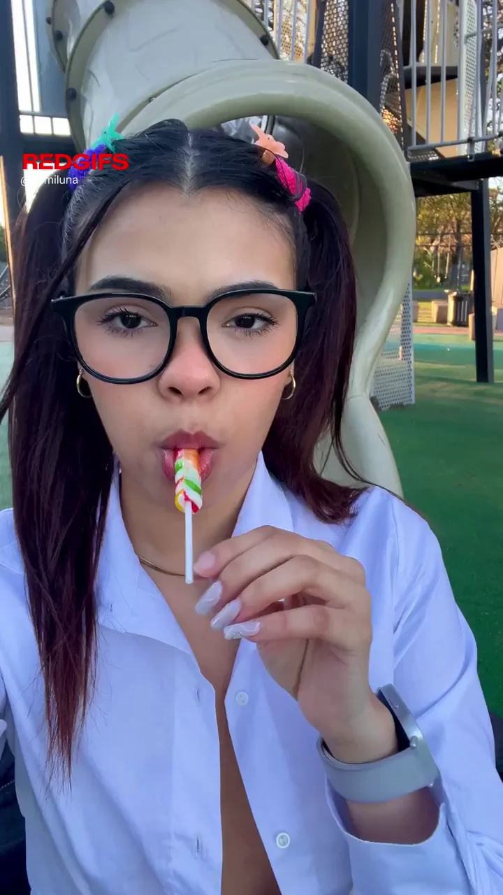 Naughty Schoolgirl at Play