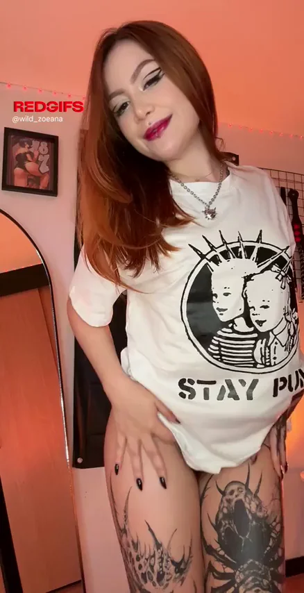 19yo Punk Slut Teases Age Gap 😈🔥