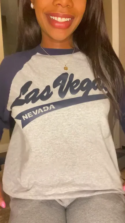 Lazy Sunday Titty Drop: Perky Round Ebony Boobs Bounce Out 😍🍈🍈