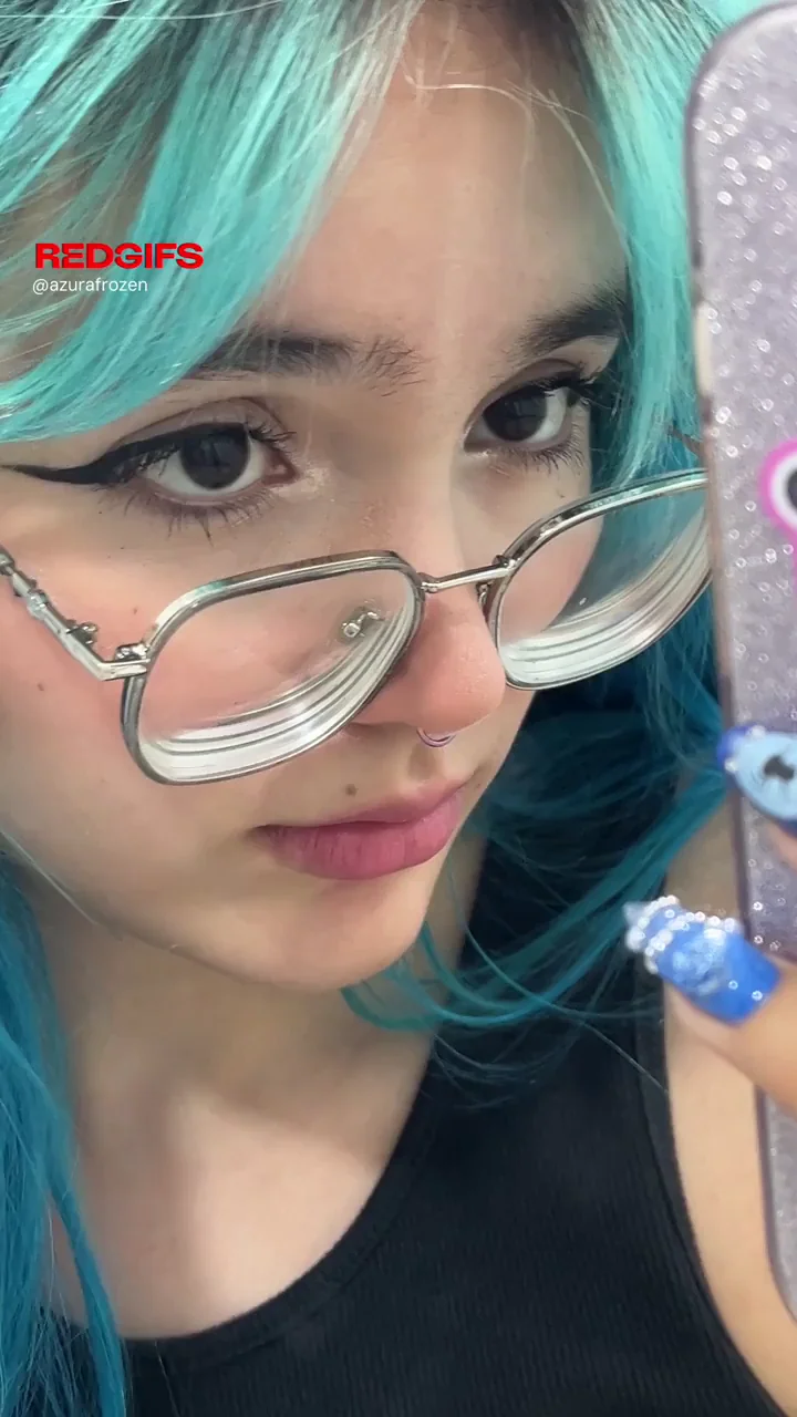 🔥 Ahegao Slut's Teal-Haired Mind-Melt Face Steals Your Soul 😩💦
