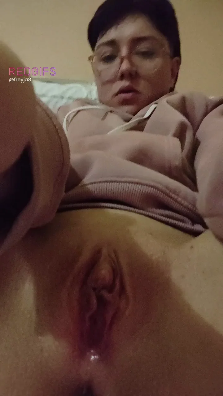 Wet pink and shave pussy