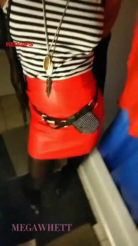 Do U like my new skirt- It feels so good pressed up against...