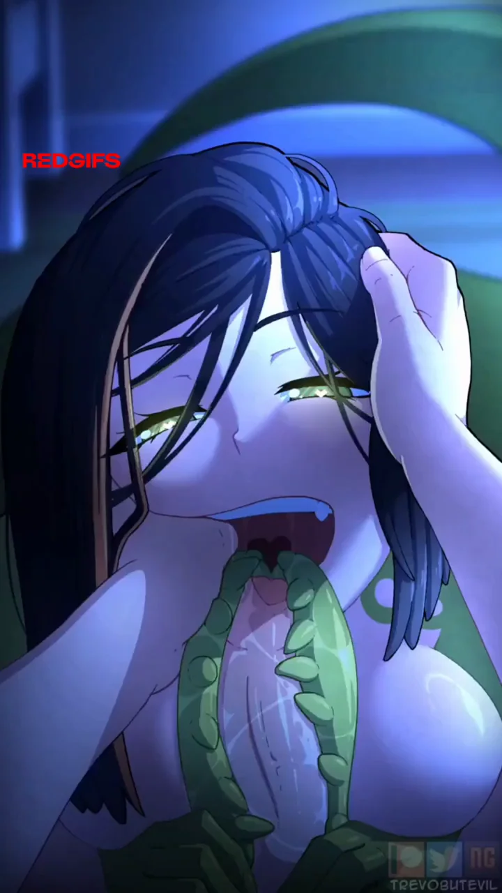 Monstergirl's Throbbing Green Tongue Devours Her Slutty Mouth – Pure Ecstasy Overload