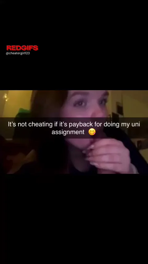 its not cheating if im just paying back