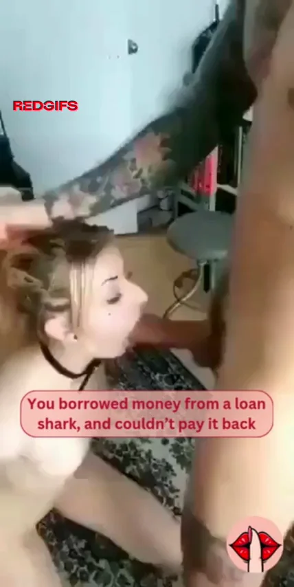 GF Cheats with Loan Shark's Huge Cock to Save Your Broke Ass 💦🍆😈