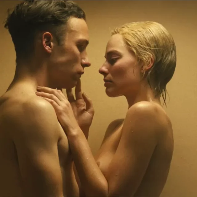 Margot Robbie's Wet Dreamland Tits: Steamy Blu-ray Nude Closeup