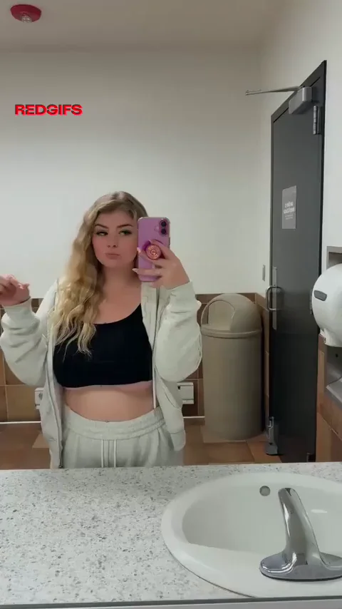 Playbook dare - The bathroom exhibitionist. What playbook dare do want to see done next ? (f)