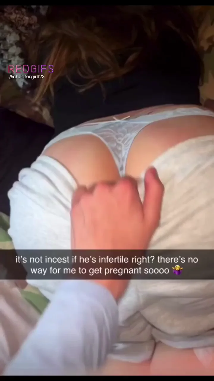 Big Bro's Hands Wreck My Pregnant Pussy - Snapchat Tease