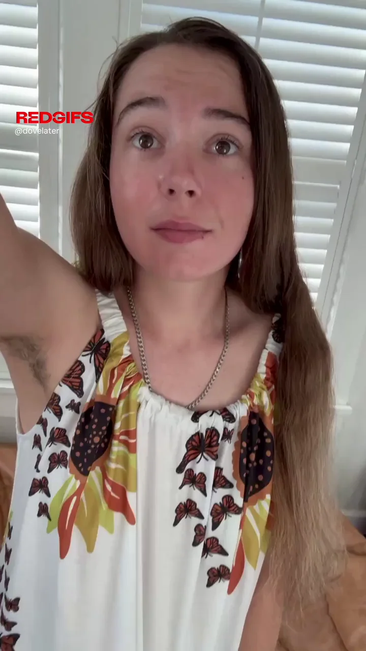 My dress is hiding my hairy pussy