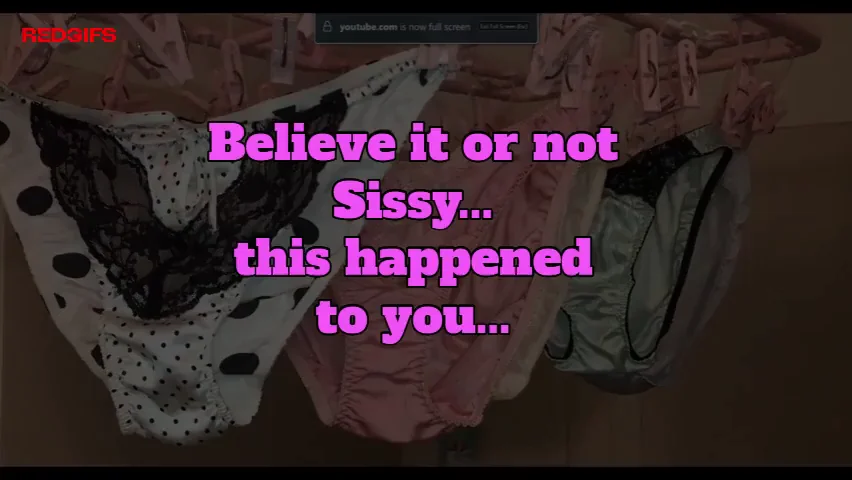 The curse of panties…