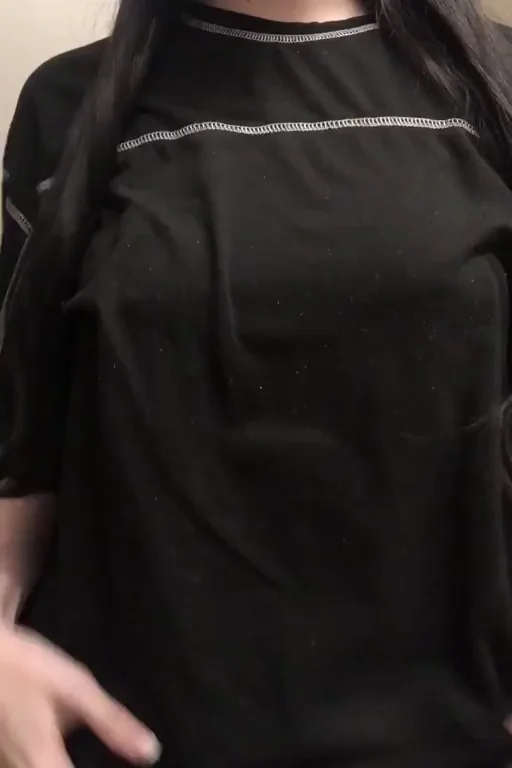 A perky titty drop in the public restroom never hurt anybody ?
