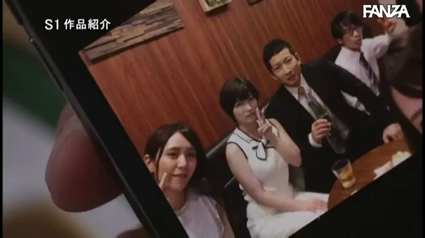 The video showed a drunk Okuda at Reunion with her arms around the man she told her husband she wouldn't even talk to! ~ SSNI-878