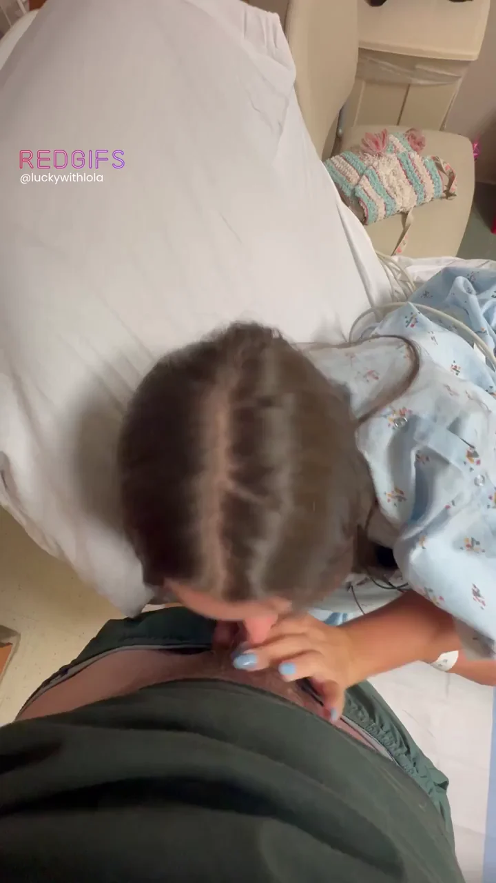 Sucking Doc's Dick Before He Returns 😈💦 Hospital BJ Rush