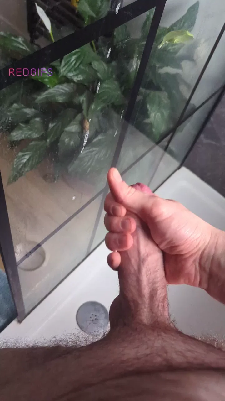 Shower Jerk-Off: Grip That Thick Cock and Take the Load!