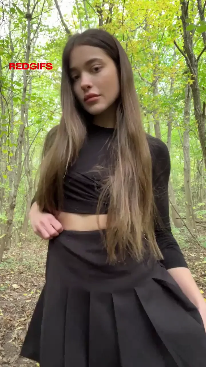Guess My Naughty Panties in the Woods? 😈👙🌳