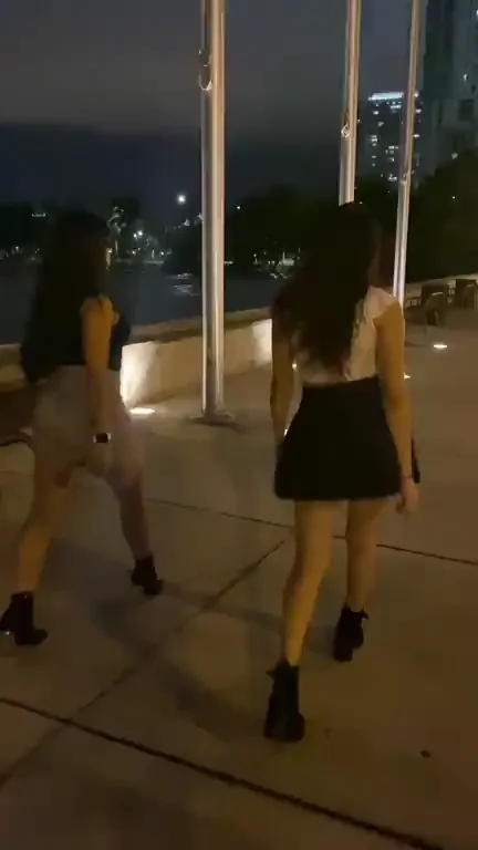 [F] My bff and I tend to get silly in public