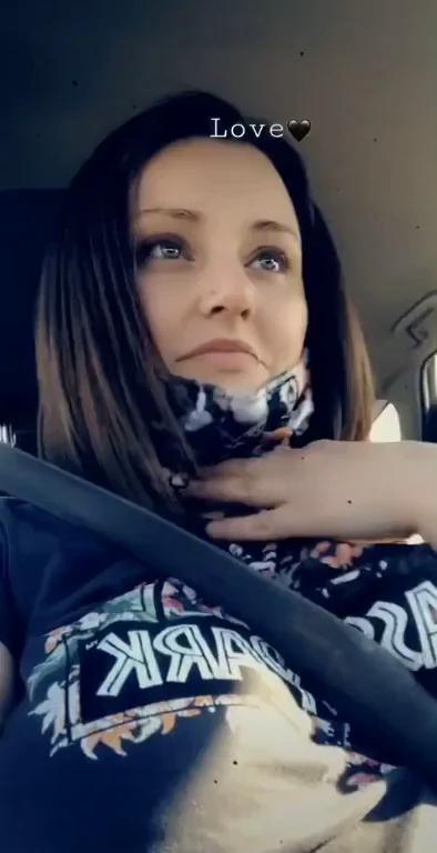 Driving through a neighborhood and giving them a show
