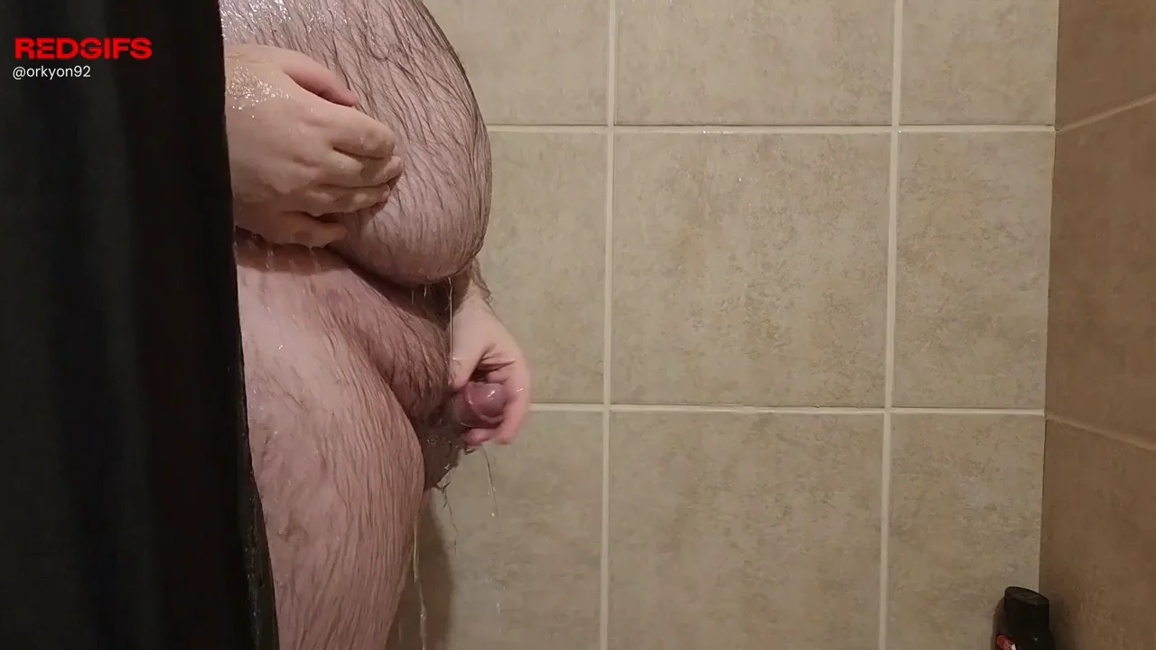 Playing in shower