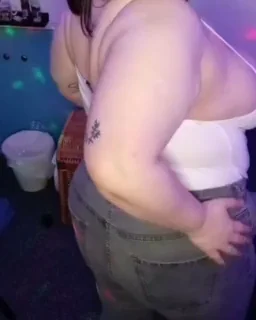 Curvy BBW Hugs Her Massive Veiny Tits Last Night 🔥🍈🍈