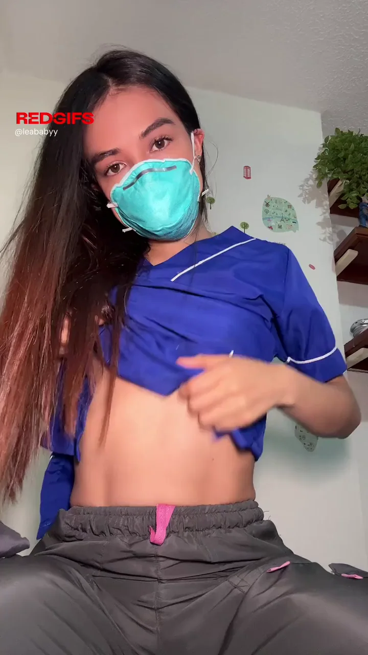 Nurse Slut's AA Titty Tease: Grab 'Em If You Dare!