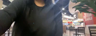 Flashing at the mall