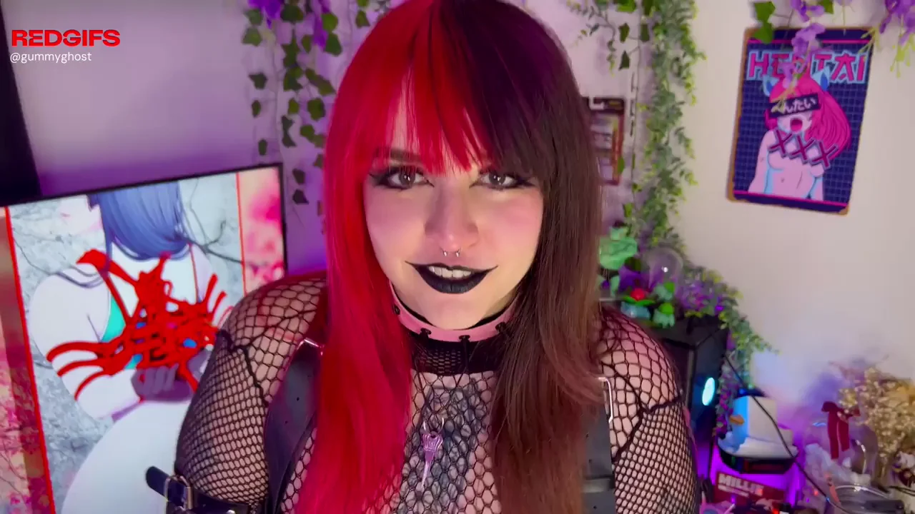 Goth Domme's Massive Bad Dragon Chance Craves Your Throat