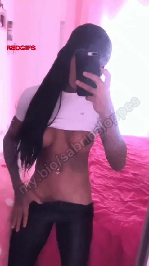 Petite Latina Shecock Tease: Wait for the Monster Drop