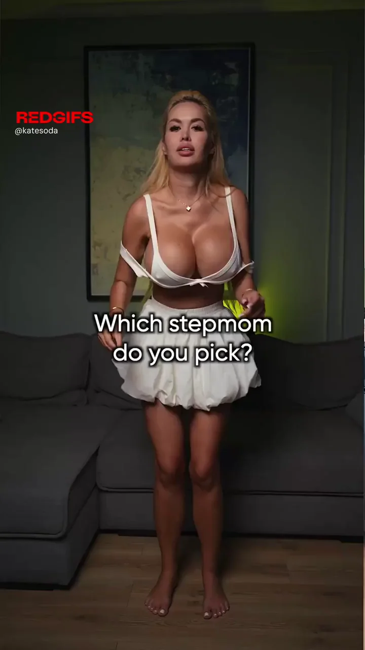 Sporty Bimbo Step-Mommy Teases with Massive Tits and Banana Suck
