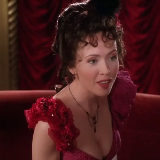 Lysette Anthony's Heaving Victorian Cleavage Bombshell
