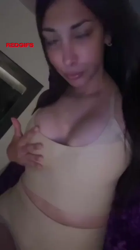 Craving Your Wet Tongue on My Juicy Tits