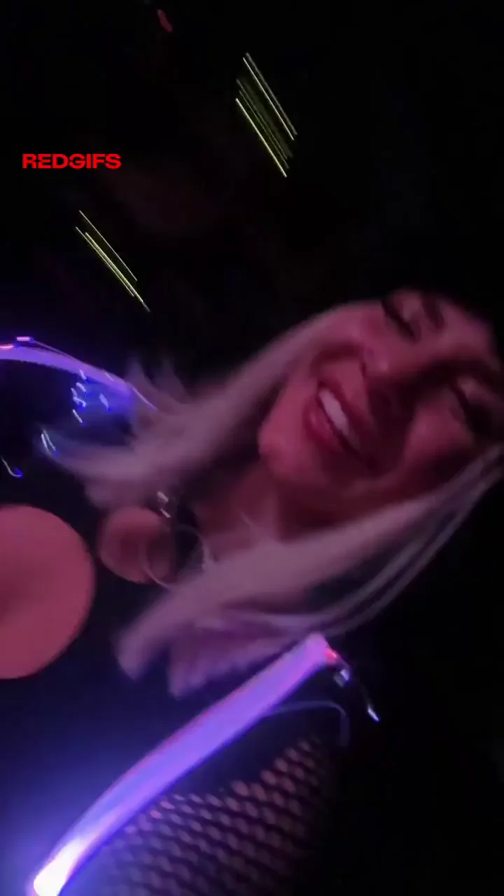 Flashing my perfect b cups at a music festival for everyone to admire ;)