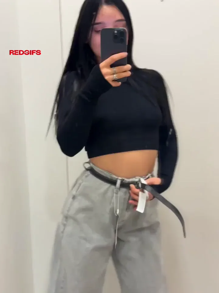 I love trying on new clothes